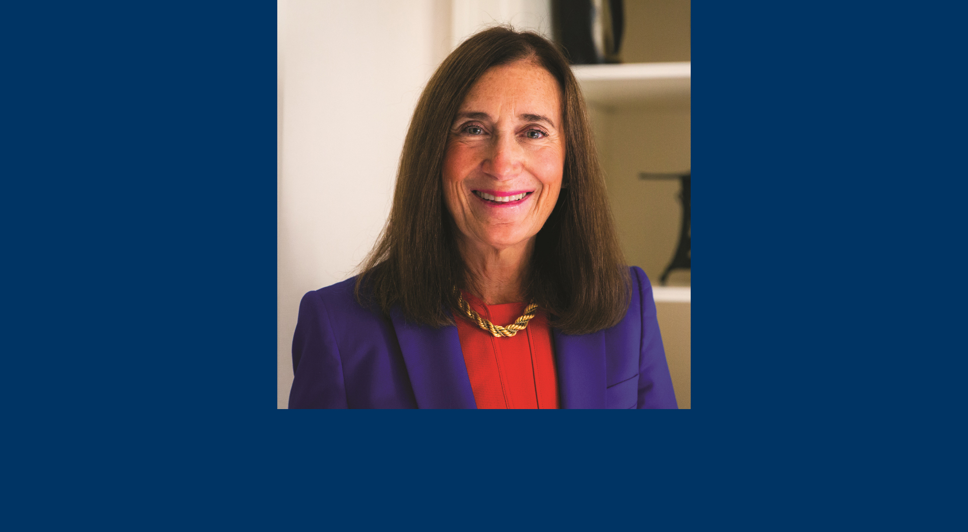 Massachusetts State Treasurer Deborah B. Goldberg